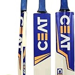 AEM™ Popular Willow Cricket Bat for All Types of Tennis Ball Size - 6 Natural Wood, Free 2 Tennis Ball and 1 Cover-image-90
