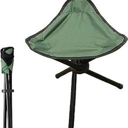 D-Dayons Portable Outdoor Tripod Stool Foldable Small 3-Legged Chair for Hiking Picnic Beach BBQ Travel Camping Fishing Backpacking Folding Garden Seating Stool-image-72