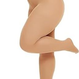 Womens Opaque Lined Tights Soft Nylon & Polyamide Tights for Summer Pack of 1-image-11