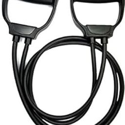 Shopeleven Premium Grey Double Toning Resistance Band Heavy Duty Tube for Effective Stretching & Full Body Exercise-19