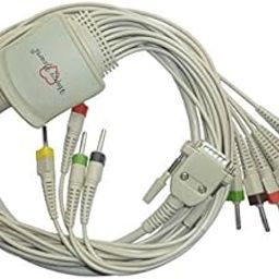 10 Lead ECG Cable Compatible with MagicR 4mm 15 pin Banana type.-picture-15