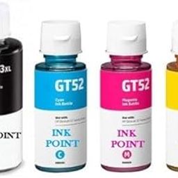 Refill Ink for HP GT53XL GT52 Compatible for HP Ink Tank Printer 115,310,315,316,319,410,415,419,500,515,516,530,675,720,GT5810,GT5820,GT5811,GT5821 (4 Color) (GT53XL+GT52 Set)-image-29