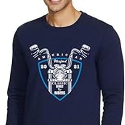 Mens Sweatshirt 1203_M Dark Blue-image-1