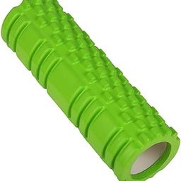 FITGURU, EVA Foam Trigger Massage Roller for Athletes, Crossfit, Yoga and Physical Therapy with Multi Color (FBA) (Green, 33X14 CM)-image-46