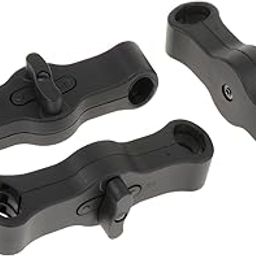BNF®3 Pieces Twin Stroller Connector Safety Adjustable for Infant Cart Accessory for Leclerc|3 Pieces Baby Stroller Connectors|Baby-8