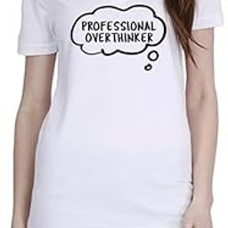 Professional Overthinker White Women Polo T-Shirt (44)-image-14
