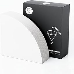 Proxima Direct V60 Filter Paper for Coffee Dripper Compatible with Size 02, 1-4 Cups Natural White,100 Pack-image-22