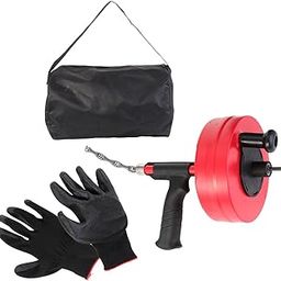 BNF®Plumbing Snake Drain Auger Set Pipe Drain Clog Remover for Drainage Pipe Tub|Business & Industrial | Hydraulics, Pneumatics & Pumps | Pipe & Tubing Tools & Accs |1 Drain Auger-image-46