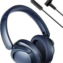1MORE SonoFlow Pro HQ51 Noise Cancelling Headphones - Over Ear Bluetooth Headphones with LDAC for Hi-Res Wireless Audio,100H Playtime, Bluetooth 5.4, QuietMax ANC, Comfortable Fit, Clear Calls (Navy)-image-12