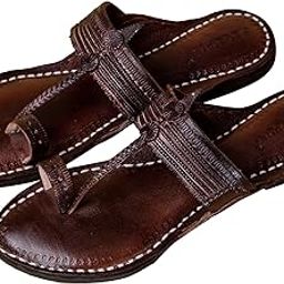 Elegance in Diversity: Spectrum Classic Kolhapuri Chappals for Women-image-59