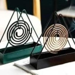 Trendmad Triangular Mosquito Coil Burner, Mosquito Coil Holder, Incense Holder, Coil Stand for Indoor and Outdoor Pack of 2-image-25