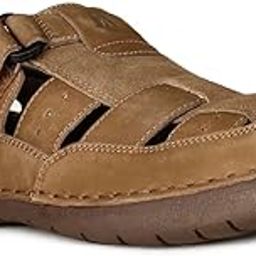 Men's Dawson Suede E Olive Green Open Back Shoes Sandal-7 Kids Uk (8637101)-image-68