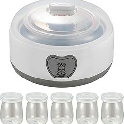 CALANDIS™ Automatic Yogurt Maker Household Homemade Yogurt Natto Maker Multifunctional with 5 Cups | Home & Garden | Kitchen, Dining & Bar | Small Kitchen Appliances | Yogurt Makers-4