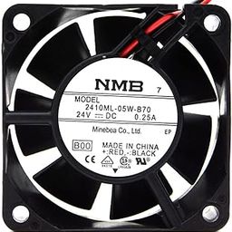 ESHMEET Lighting Hub NMB-MAT 2410ML-05W-B70 Axial Fan 24V-0.25A DC Brushless Air Cooling Fan 6800 RPM 60 * 60 * 25mm 2-Wire-29
