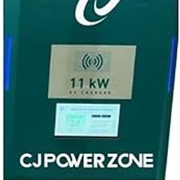 CJ Power Zone 3.3 KW EV Charger | Compatible with 2/3/4 Wheelers | Surge Protection | 5m Cable | WiFi/GSM/LAN | Wall/Floor Mount | White-Blue-image-31
