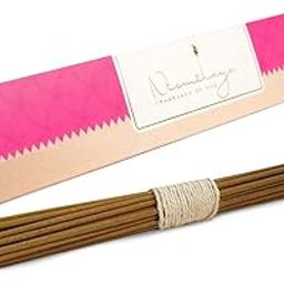 Nirmalaya Premium Rooh Rose Incense Sticks | Pack of 40 Sticks | 100% Natural & Charcoal-Free | Luxury, Hancrafted Organic Agarbatti for Pooja, Meditation, Yoga and Aromatherapy-image-91