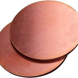 Stainless Steel SheetStainless steel sheet,metal plates,Pure Copper Sheet Metal Plate Raw Materials Round Plate Gasket 50mm/1.96Inch for CNC Metalworking Raw Materials 6 Thickness Optional,3.0X50mm(2p-image-25