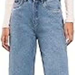 Light Blue Wide Jeans-image-1