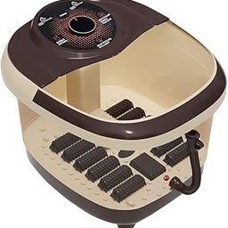 Lifelong Foot Spa Massager Machine for Pain Relief - Leg Massager for Home with 12 Rollers with Water Heating Function, Digital Panel, Bubble Bath for Pedicure Tub - Foot Care and Relaxation at Home-image-93