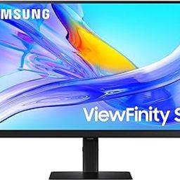 Samsung 27-Inch(68.47cm) QHD ViewFinity S8 Monitor, IPS, USB Type-C, 60 Hz, LAN Port, DP, HDR10, KVM Switch, Easy Setup, Height Adjustable Stand, Eye Care Technology (LS27D804UAWXXL, Black)-image-68