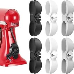 Cord Organizer for Kitchen Appliances - 6 Pack Upgraded Adhesive Cord Winder Wrapper Holder Cable Organizer for Small Home Appliances Cord Keeper on Stand Mixer,Blender,Coffee Maker,Pressure Cooker-picture-20