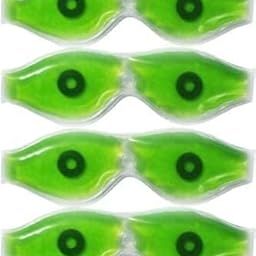 Mr.HSD Aloe Vera Cool Gel Eye Mask Summer Ice Cooling Sleeping Mask for Eye Patches Remove Dark Circles Fatigue Cool Eyes Care (pack of 4 masks)-26