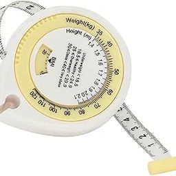 COOFANDY 150 cm Automatic Telescopic Tape Measure, Human Body Measurements, Retractable Locking Tape, Household Measuring Tool Ruler, Plastic Retractable, Water Drop-Shaped Plastic Case, Portable-14