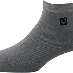 Men'S Cotton Ankle Length Socks (1 Pair) - Light Grey-image-37