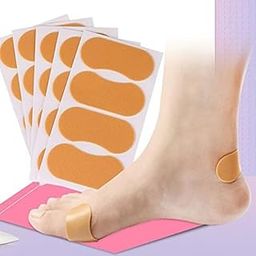 Moleskin for Feet, Pre-Cut Foot Care Tape Patches, Waterproof Adhesive Soft Foam Stickers, Moleskin Pads, Friction, Bubble Prevention for New Shoes, Heels, Boots, Hiking-image-87