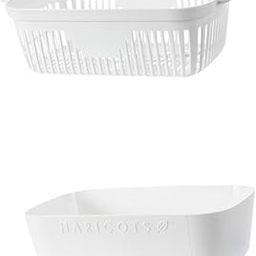 HEAVENGLOW Sprouting Tray White Basket Convenient Sprout Dish for Garden Indoor Kitchen-picture-26