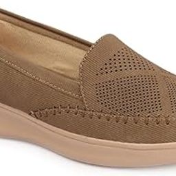 Women's Wedges Heels Loafers Comfotable Shoes for Girls-picture-20
