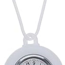 Nurse Fob Watch - Nurse Hanging Pocket Watch Fob Watch for Nurses Quartz Watches Nursing Watch with Silicone Case and Adjustable Lanyard (White)-image-29