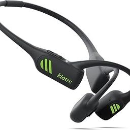 klatre Bone Conduction Headphones, Open-Ear Sports Earphones with Mic, Bluetooth 5.2 Wireless Headset, IP55 Waterproof, Sports Headphones for Running, Fitness, Cycling - Olive-image-52