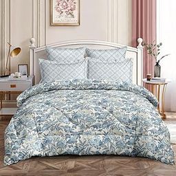 COZY FURNISH Super Soft Microfiber Quilted Comforter,Quilt Bed Cover for Double,90X100(Inches) King Size Bed Luxury Breathable 220 GSM Cozy Super Soft Printed Comforter-image-39