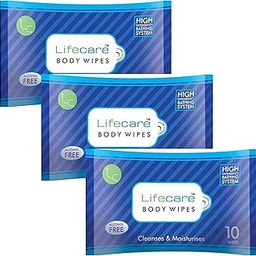Ank Lifecare Body wet wipes for men and women Cleansing and Moisturises Natural Antibacterial wipes|Alcohol free, Vitamin E & Aleovera feel Refresh |PACK OF 3-image-72