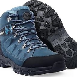 Men’s Hiking Boots – Waterproof Suede Leather Hiking Boots for Men, Breathable, Comfortable & Lightweight Hiking Shoes-picture-48