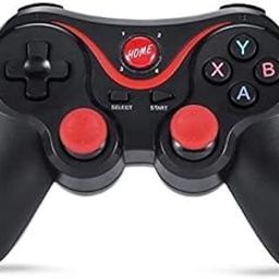 GAMENOPHOBIA Wireless Gaming Controller Joystick Support for Android Phone Smart Box Smart TV & Smart Phone X3 Bluetooth Wireless Gamepad Controller Handle for Android Smartphone Black*-21