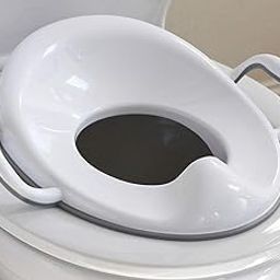 LILBEE Potty Training Toilet Seat for Kids – Non-Slip, BPA-Free, with Handles, Splash Guard & Hanging Hook – Fits Most Toilets – White​-picture-29