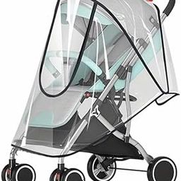 Stroller Rain Cover Wind Rainproof Dustproof Ventilation EVA Material-image-17