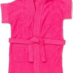 SAND DUNE Kids Baby Girls Bathrobe | Terry Cotton Bathrobe Gown | Half Sleeves | Knee Length | Pocket with Waist Belt | Baby Girls Bathrobe - 1 to 4 Years Age-image-21