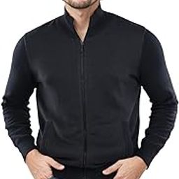 Men Navy Blue Solid Regular Fit Cotton Cardigan-picture-46