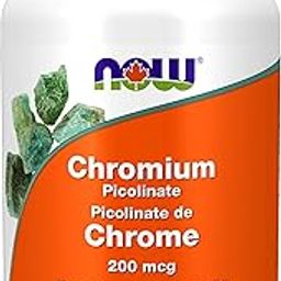 NOW Foods Chromium Picolinate 200mcg, 250 Capsules-0