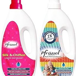 Pfroziel silk, chiffon & Woolen Wash Laundry Liquid Detergent (1ltr) Combo-picture-14