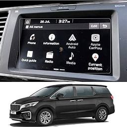 ARMOUR GUARDS Unbreakable Nano Glass Car Infotainment Screen Protector Compatible with KIA CARNIVAL Premium 8 Str (8 Inch) (Transparent)-14