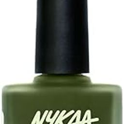 Nykaa Matte Nail Enamel - Emerald Isle (Shade No.118) (9 ml)-56