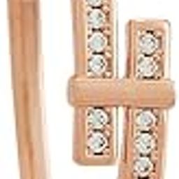 Fashion Jewellery White Rose Gold Polished Zircon Kada With Locking System |Best For Gifting, Bride, Bridemaids & Special Occasion | Zircon Kada For Women - 441760-image-97