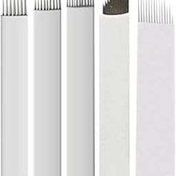 MUMBAI TATTOO MICROBLADING PEN NEEDLES 9F SILVER (PACK OF 10)-image-49