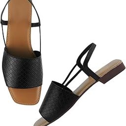 Women's Virona Flat, Fashion Sandals with Strap, Suitable for Fusion Outfit-image-36
