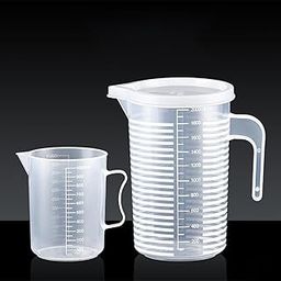 THE STYLE SUTRA Baking Measuring Cup Kitchen Baking Cooking Wide Mouth for Cleaning Utensils 2000 ml-picture-22
