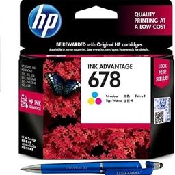HP 678 Ink Cartridge (Colour) with 3in1 Multi-Function Mobile Phone Stand, Stylus Pen, Anti-Metal Texture Rotating Ballpoint Pen (Very Colors)-picture-14